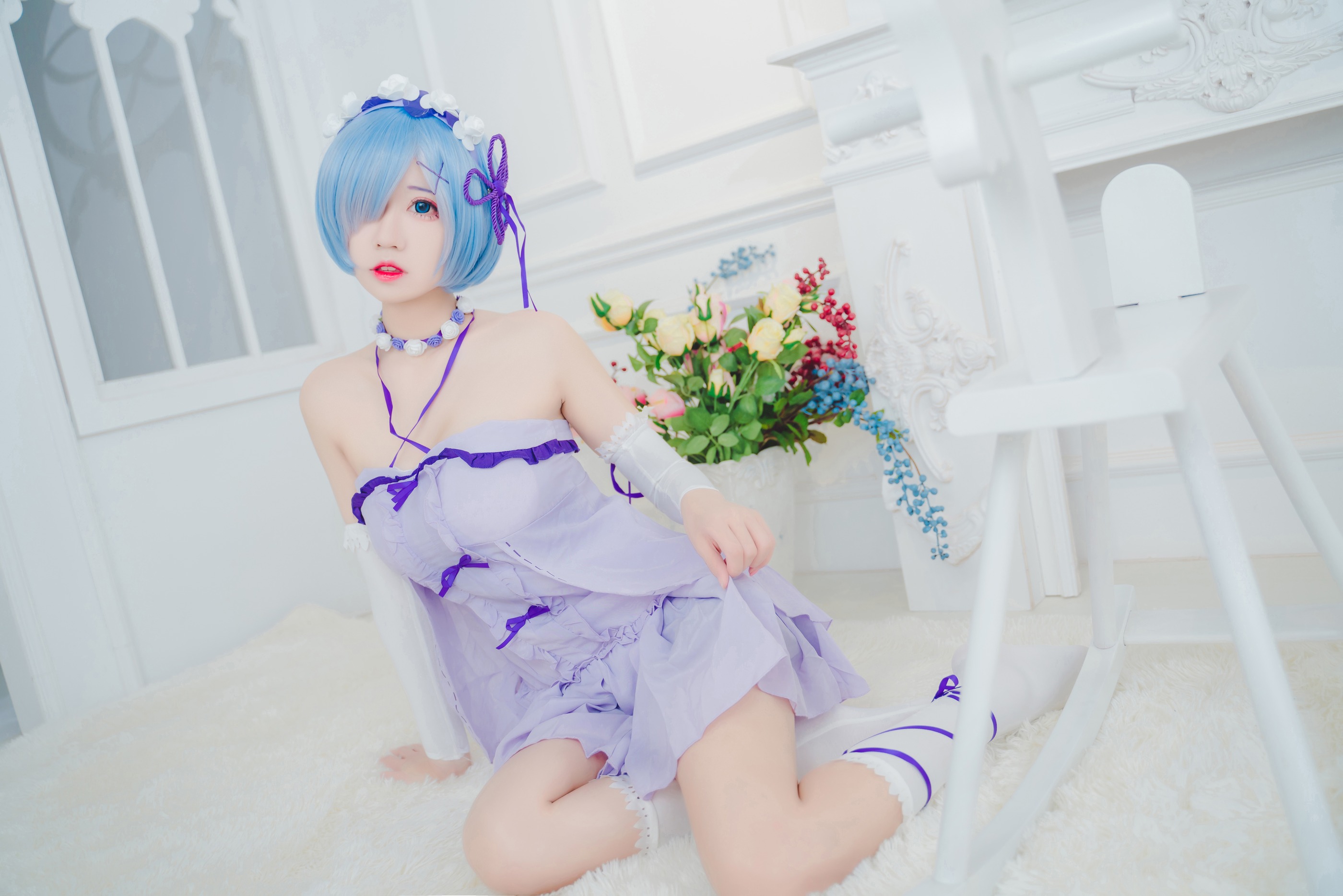 图片[1]-猫君君 – NO.012 _MaoJun 雷姆生日 [27P]-XikXak